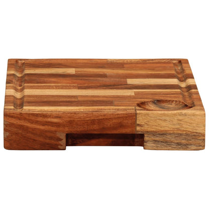 Chopping Board 30x21x4 cm Solid Wood Acacia