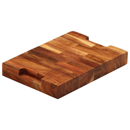 Chopping Board 30x21x4 cm Solid Wood Acacia