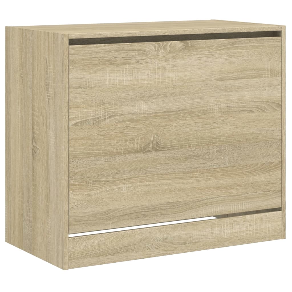 Shoe Cabinet Sonoma Oak 80x42x69 cm Engineered Wood