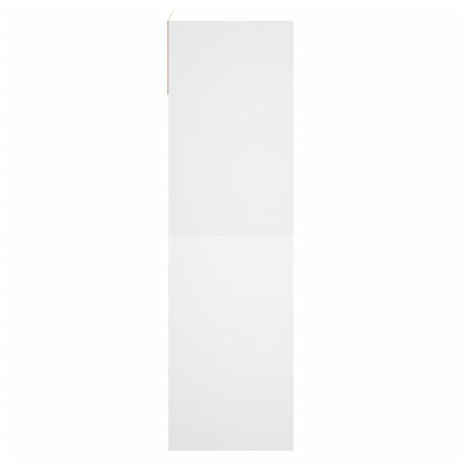 Shoe Cabinet White 60x34x116 cm Engineered Wood