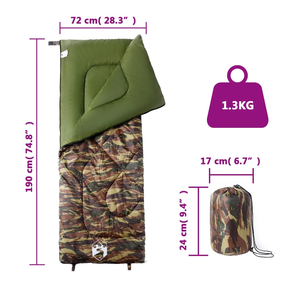 Sleeping Bag for Adults Camping 3 Seasons