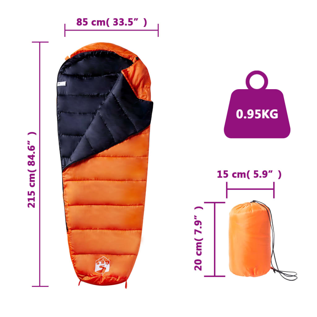 Mummy Sleeping Bag for Adults Camping 3 Seasons