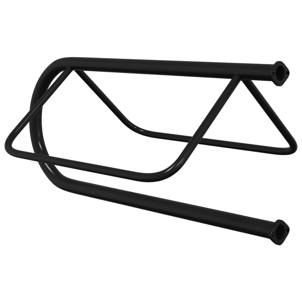 Saddle Rack Wall Mounted Black Iron