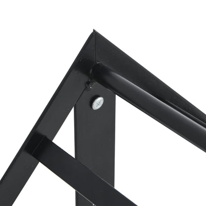 Bridle Rack Wall Mounted Black Iron