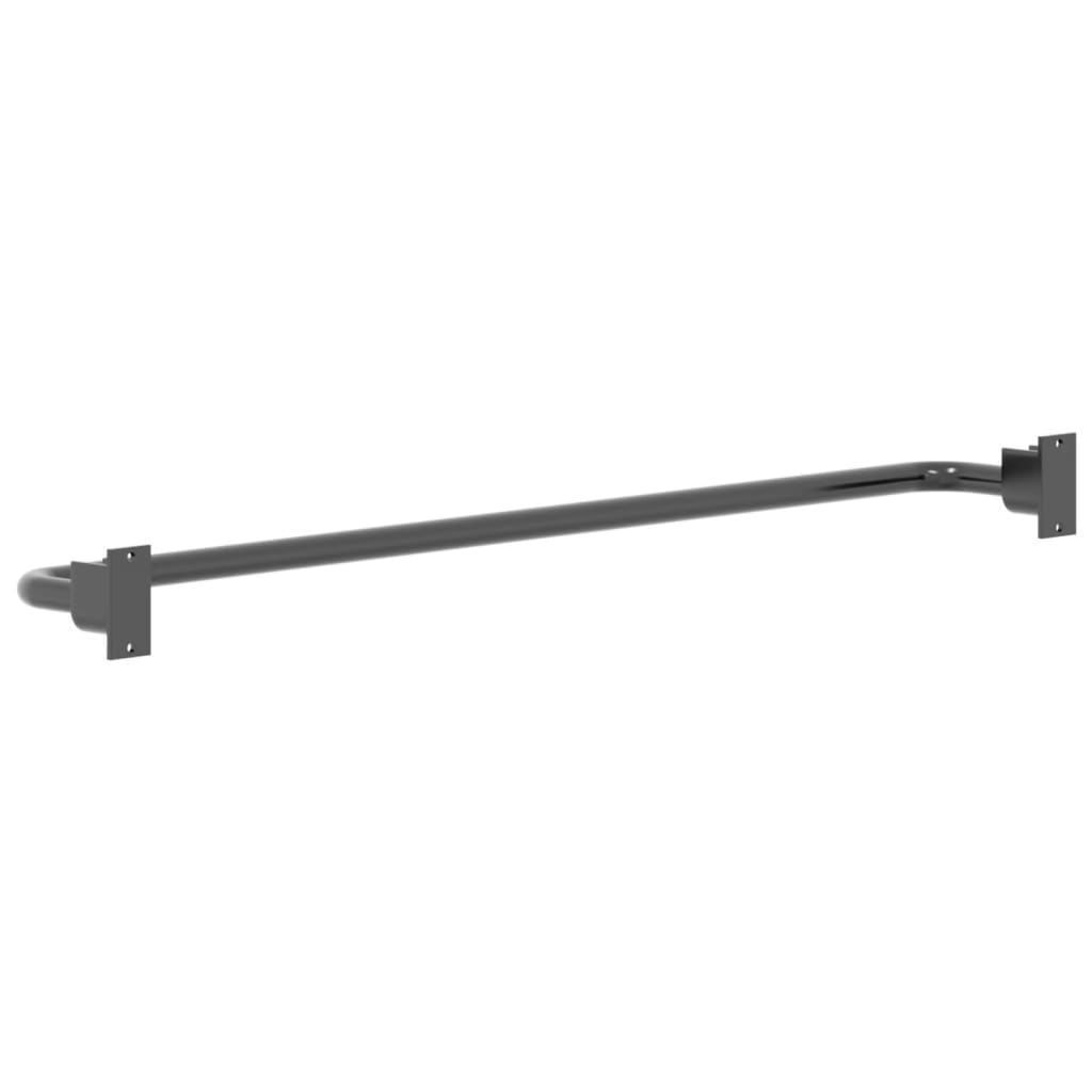 Saddle Pad Rack Black Iron