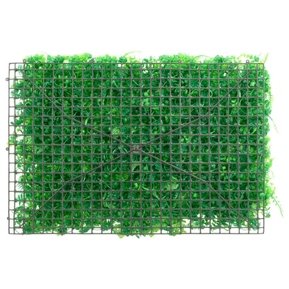  vidaXL Artificial Fern Leaf Fence 6 pcs Green 40x60 cm