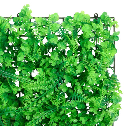  vidaXL Artificial Fern Leaf Fence 24 pcs Green 40x60 cm