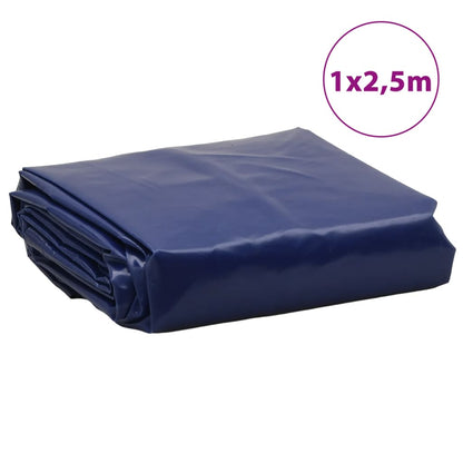 Tarpaulin Blue 1x2.5 m 650 g/m²