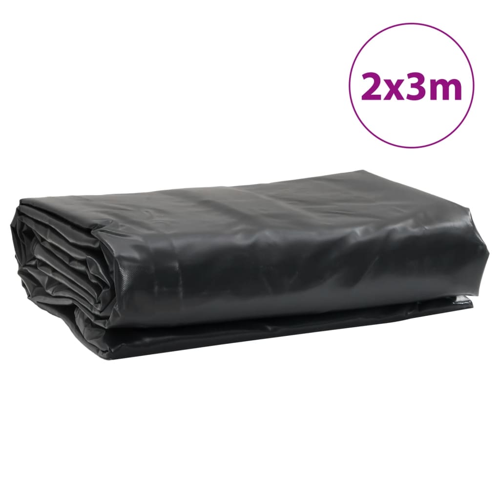 Tarpaulin Anthracite 2x3 m 650 g/m²