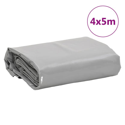 Tarpaulin Grey 4x5 m 650 g/m²