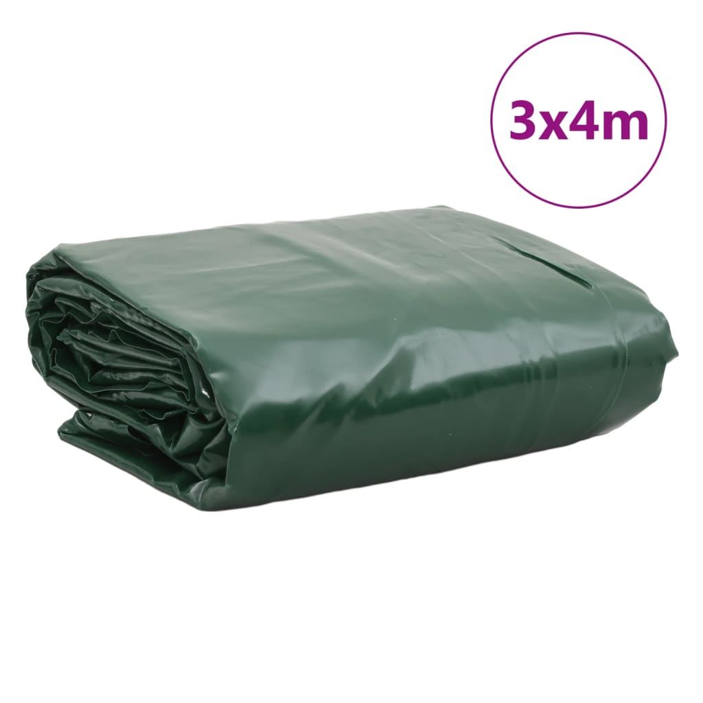 Tarpaulin Green 3x4 m 650 g/m²