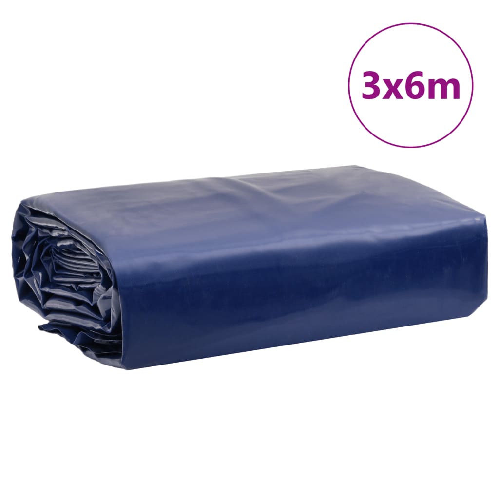 Tarpaulin Blue 3x6 m 650 g/m²