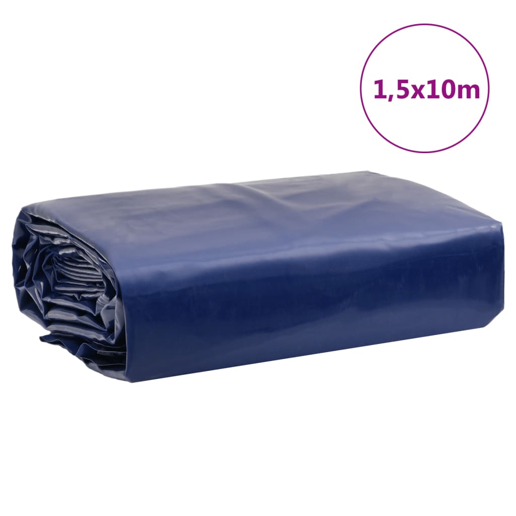 Tarpaulin Blue 1.5x10 m 650 g/m²