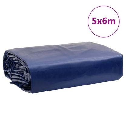 Tarpaulin Blue 5x6 m 650 g/m²