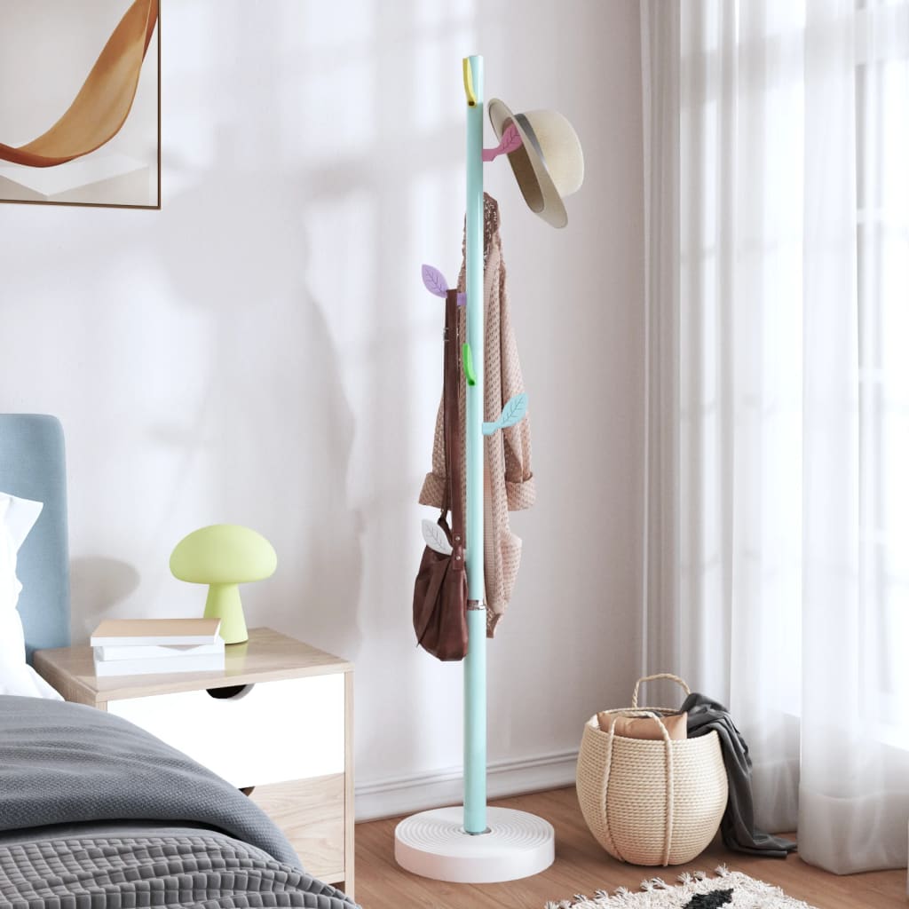 Coat Stand Blue 172 cm Powder-coated Iron