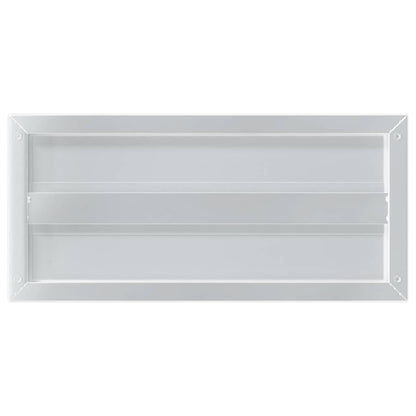 Wall Shelves 2 pcs 50x23.5x3 cm Silver Stainless Steel