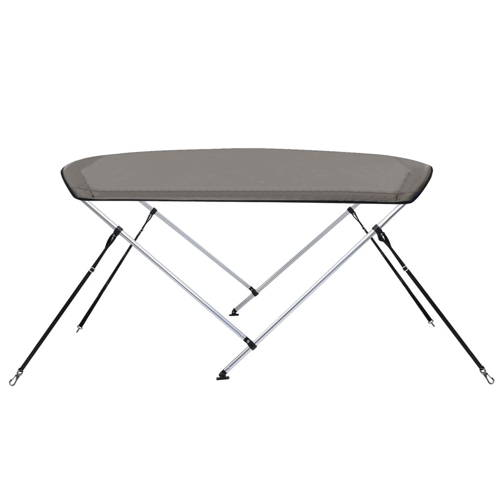 2-bow Bimini Top Grey 150x120x110 cm