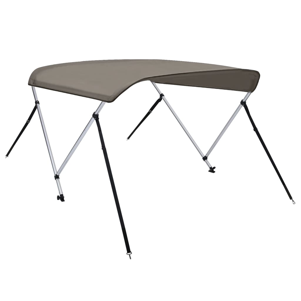 2-bow Bimini Top Grey 180x130x110 cm