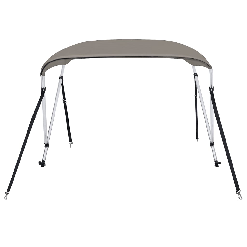 2-bow Bimini Top Grey 180x130x110 cm