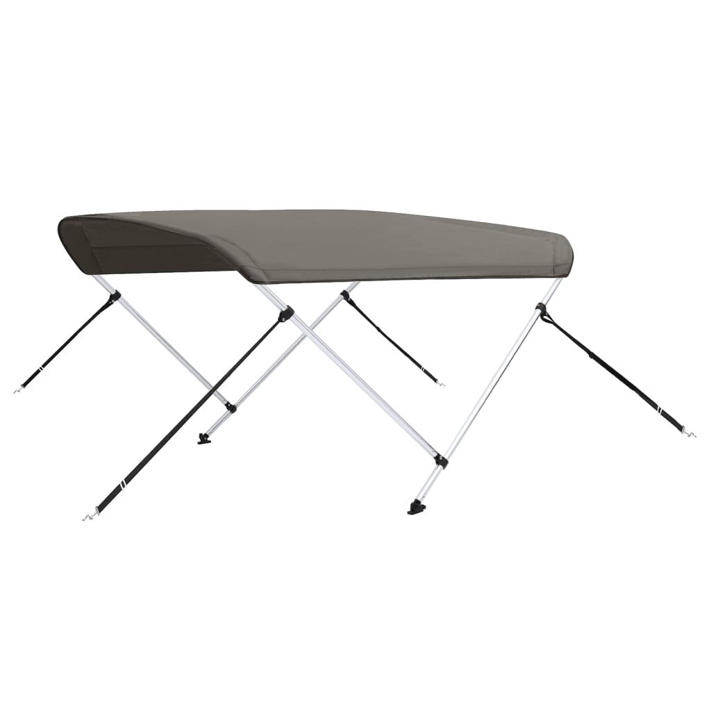 2-bow Bimini Top Grey 179x156x93 cm