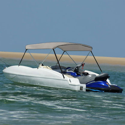 2-bow Bimini Top Grey 179x156x93 cm