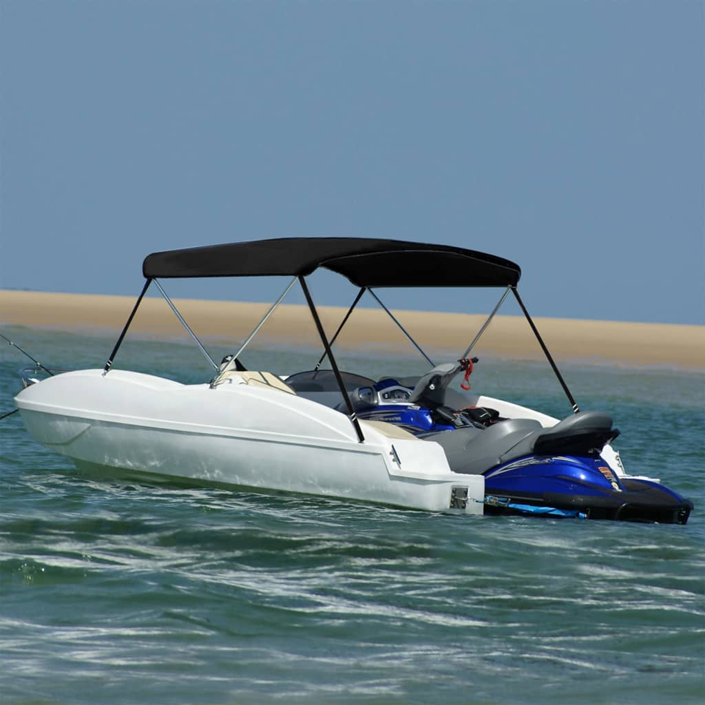 2-bow Bimini Top Black 179x156x93 cm