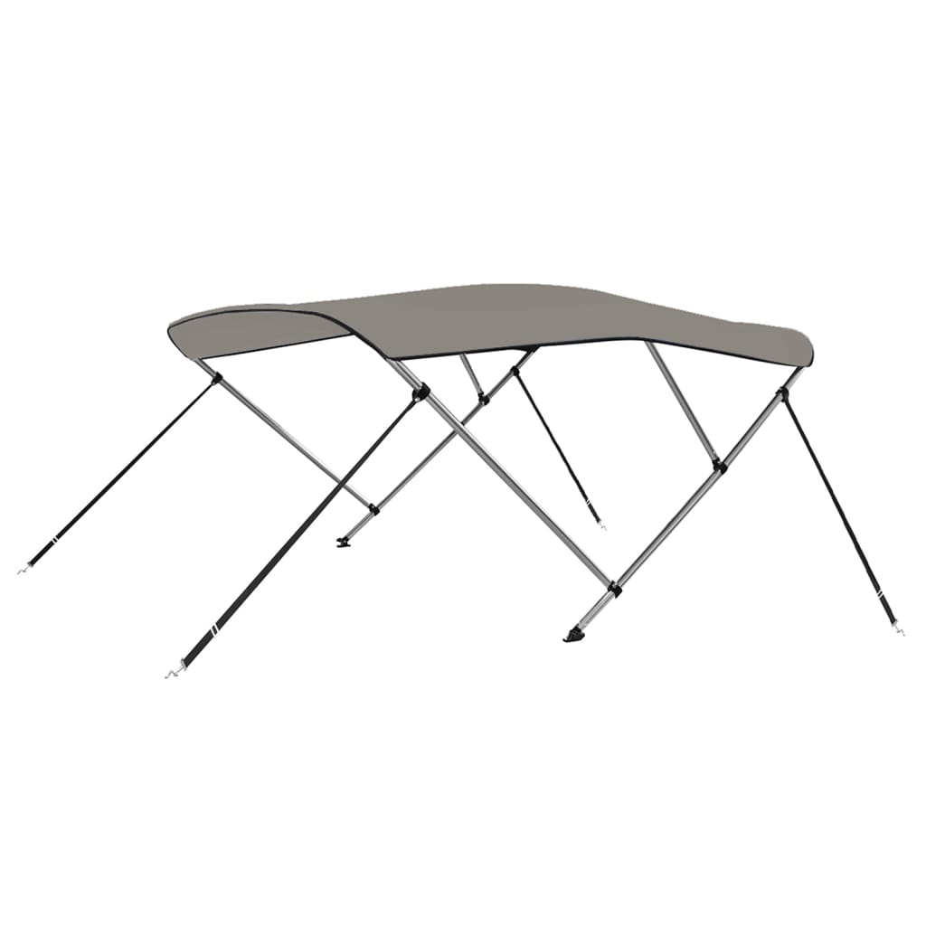 3-bow Bimini Top Grey 183x152x133 cm