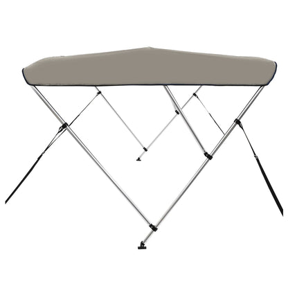 3-bow Bimini Top Grey 183x160x137 cm