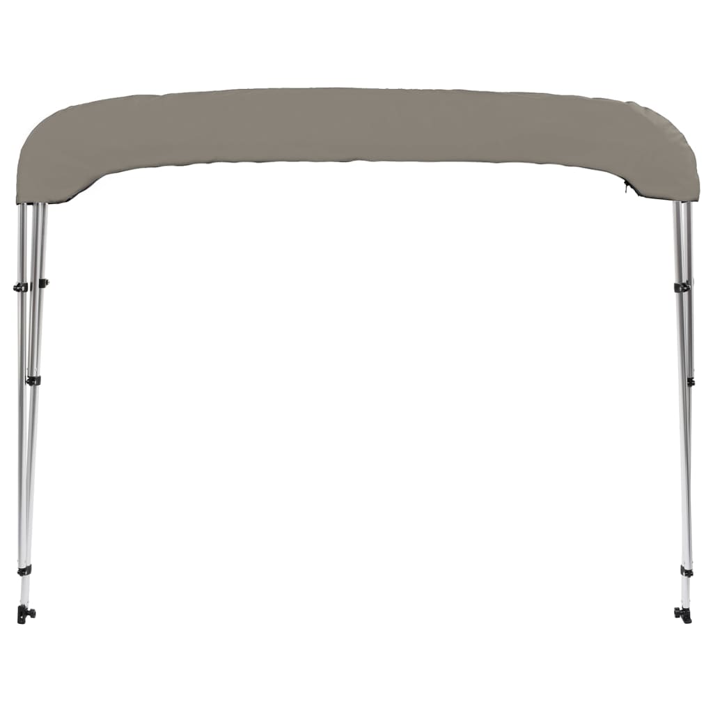 3-bow Bimini Top Grey 182x184x136 cm