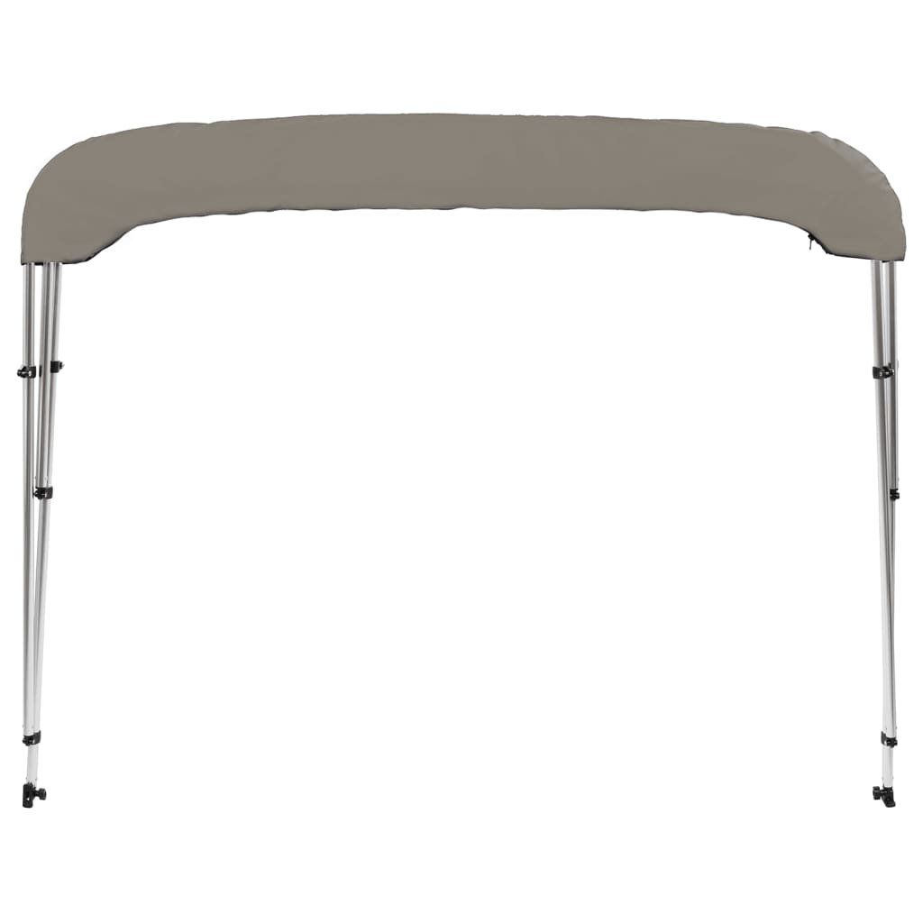 3-bow Bimini Top Grey 184x189x135 cm