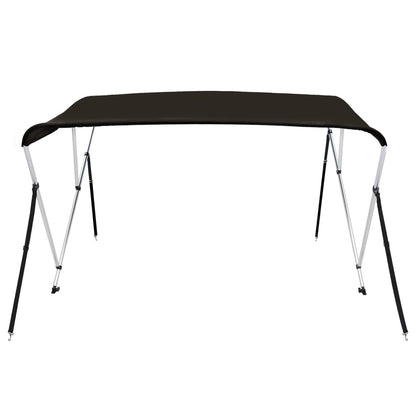 3-bow Bimini Top Black 183x160x137 cm