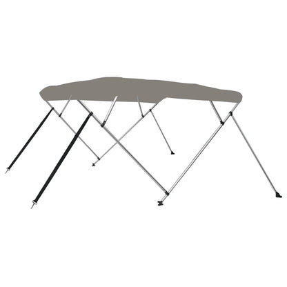 4-bow Bimini Top Grey 243x180x137 cm