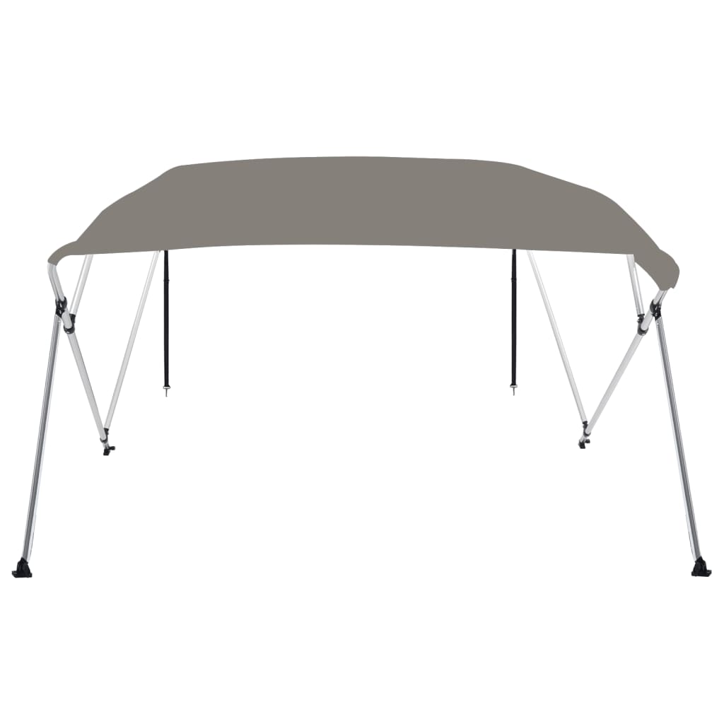 4-bow Bimini Top Grey 243x180x137 cm