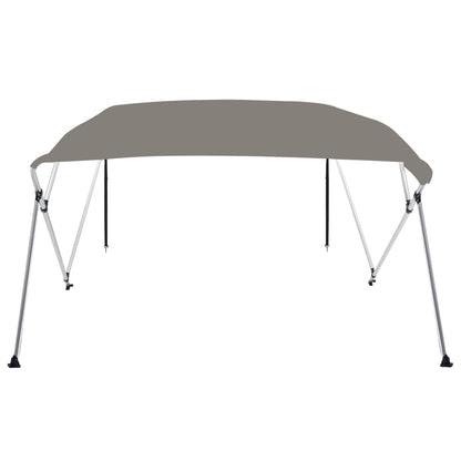 4-bow Bimini Top Grey 243x180x137 cm