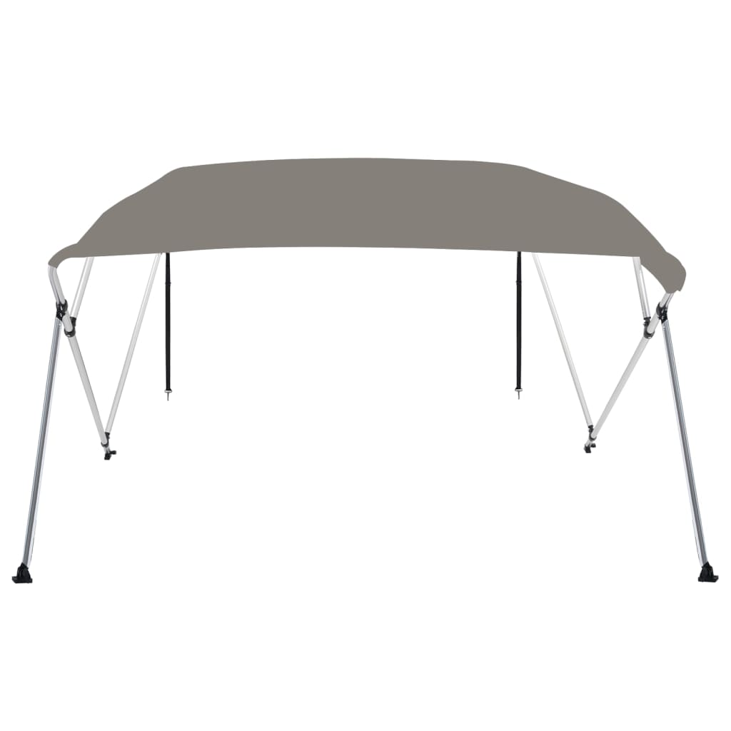 4-bow Bimini Top Grey 243x196x137 cm