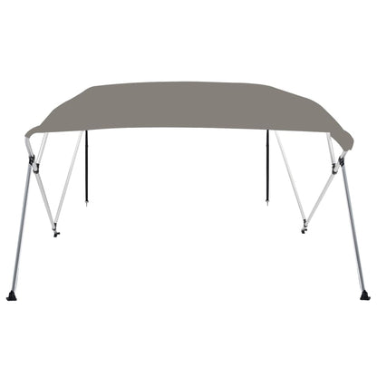 4-bow Bimini Top Grey 243x196x137 cm