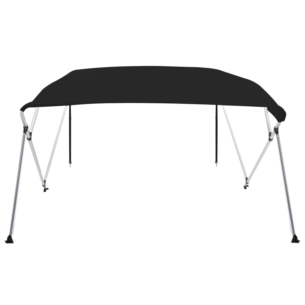 4-bow Bimini Top Black 236x228x127 cm