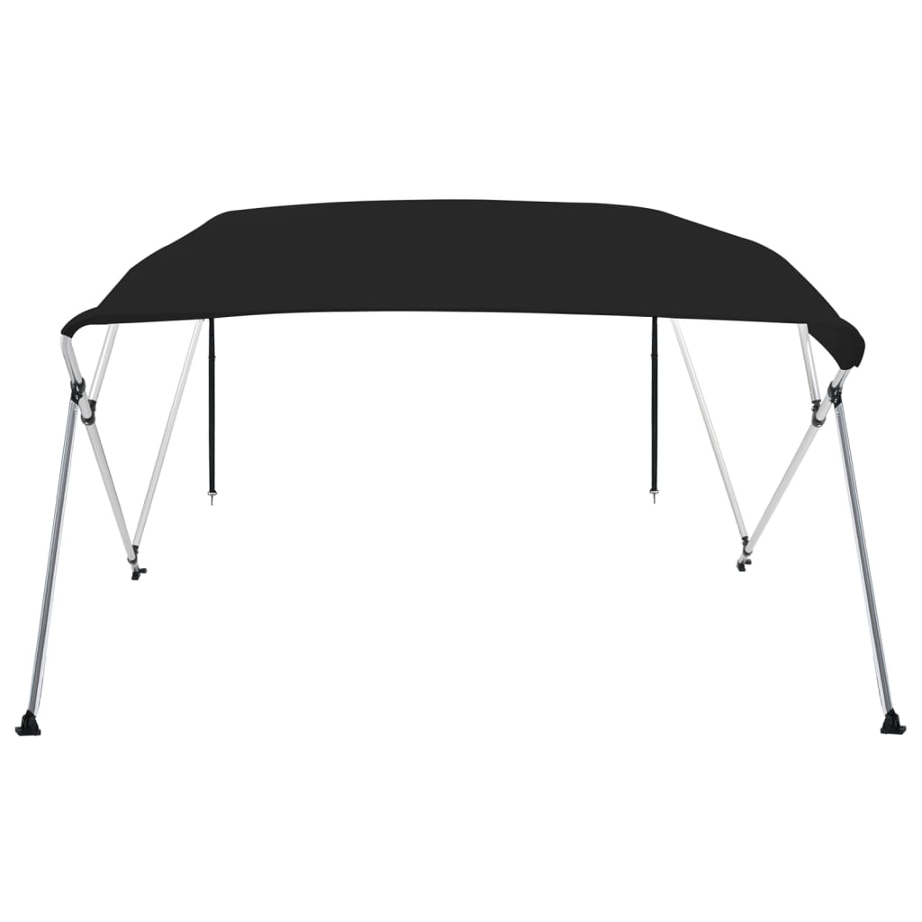 4-bow Bimini Top Black 243x250x131 cm