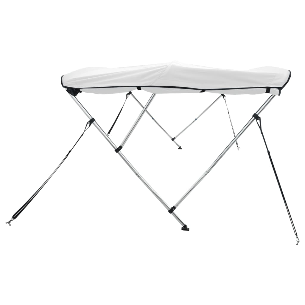 3-bow Bimini Top with Sidewalls 183x(137-152)x137 cm