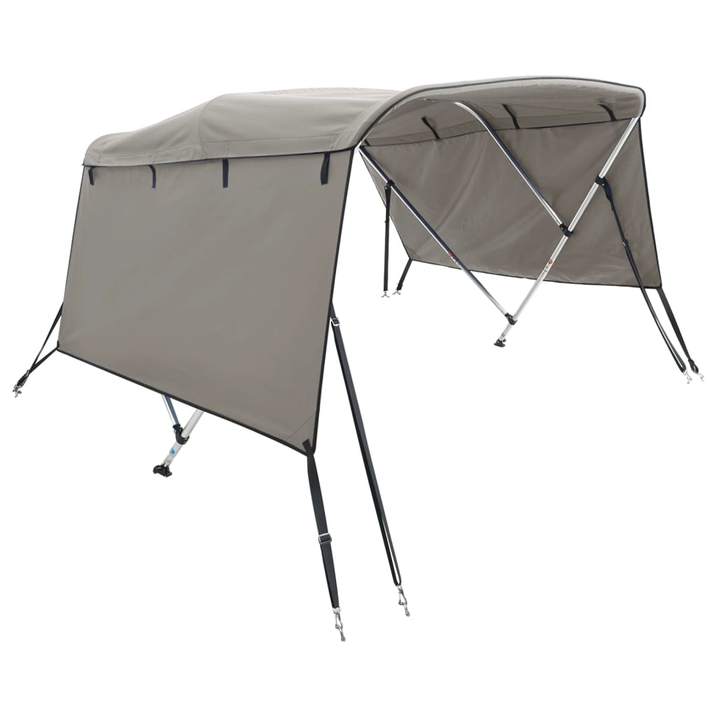 3-bow Bimini Top with Sidewalls 183x(170-182)x137 cm