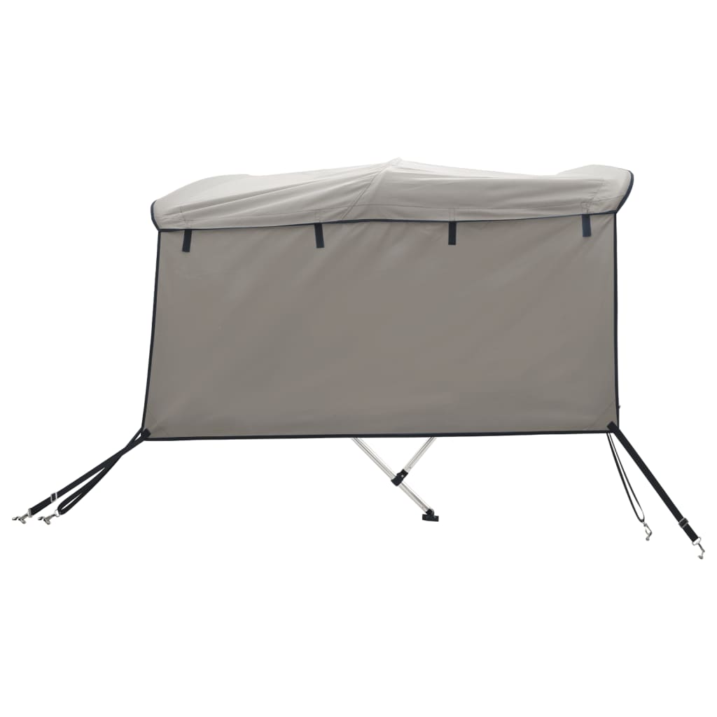 3-bow Bimini Top with Sidewalls 183x(170-182)x137 cm