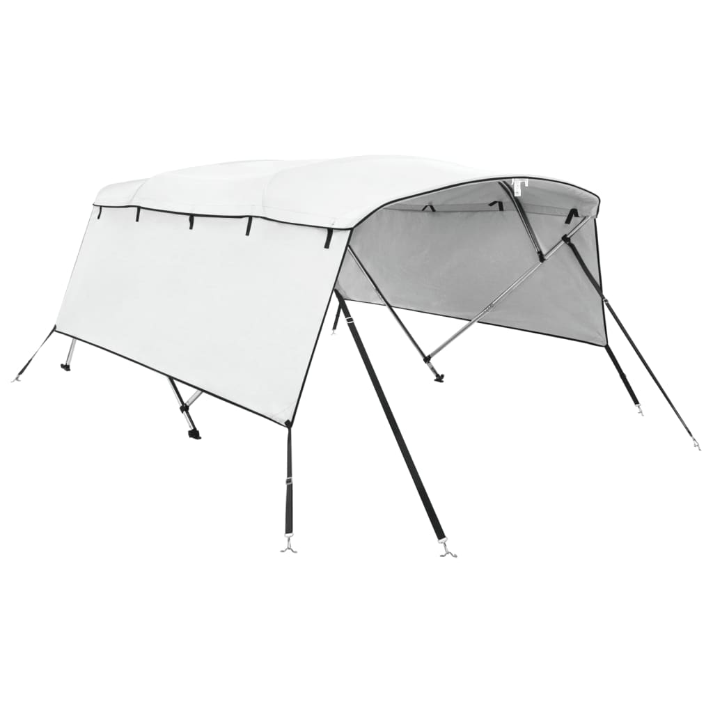 4-bow Bimini Top with Sidewalls 243x(185-198)x137 cm