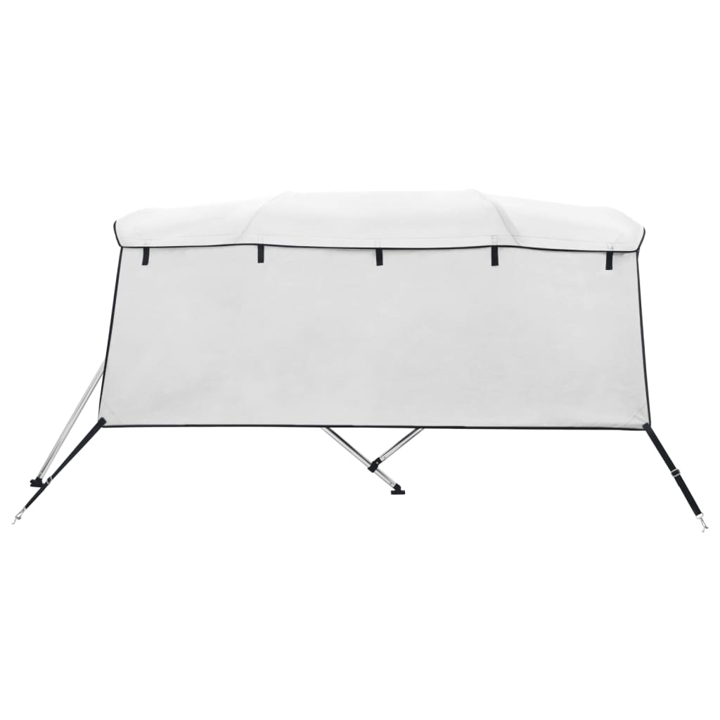 4-bow Bimini Top with Sidewalls 243x(185-198)x137 cm