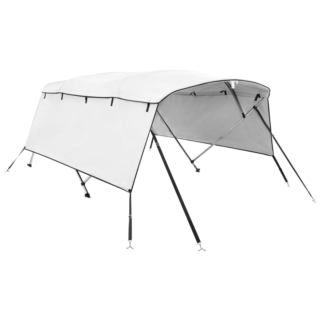 4-bow Bimini Top with Sidewalls 243x(200-213)x137 cm