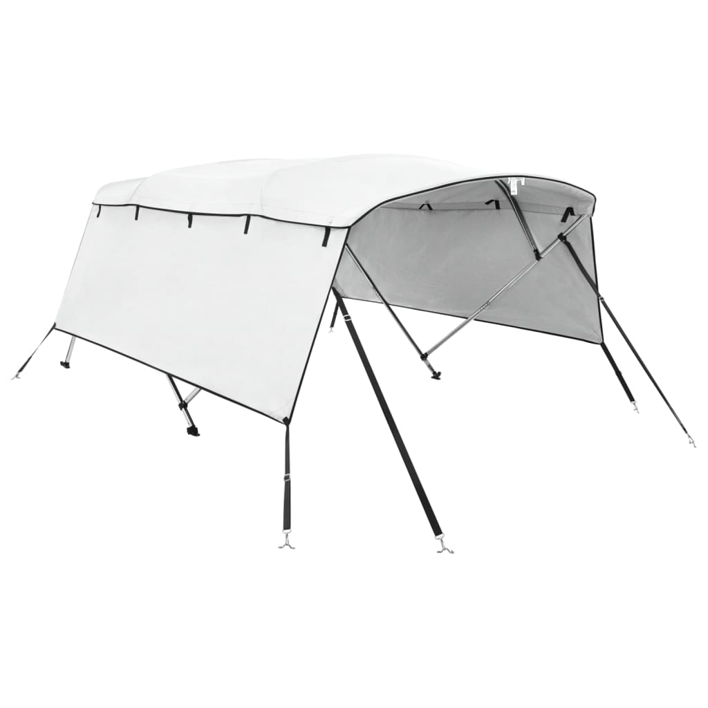 4-bow Bimini Top with Sidewalls 243x(230-244)x137 cm