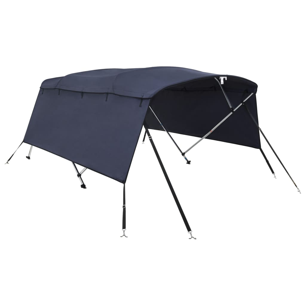 4-bow Bimini Top with Sidewalls 243x(170-182)x137 cm