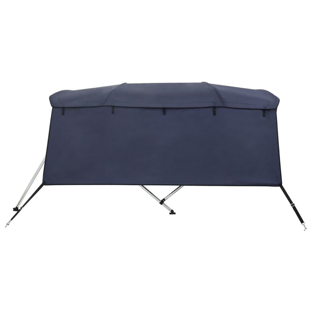 4-bow Bimini Top with Sidewalls 243x(200-213)x137 cm