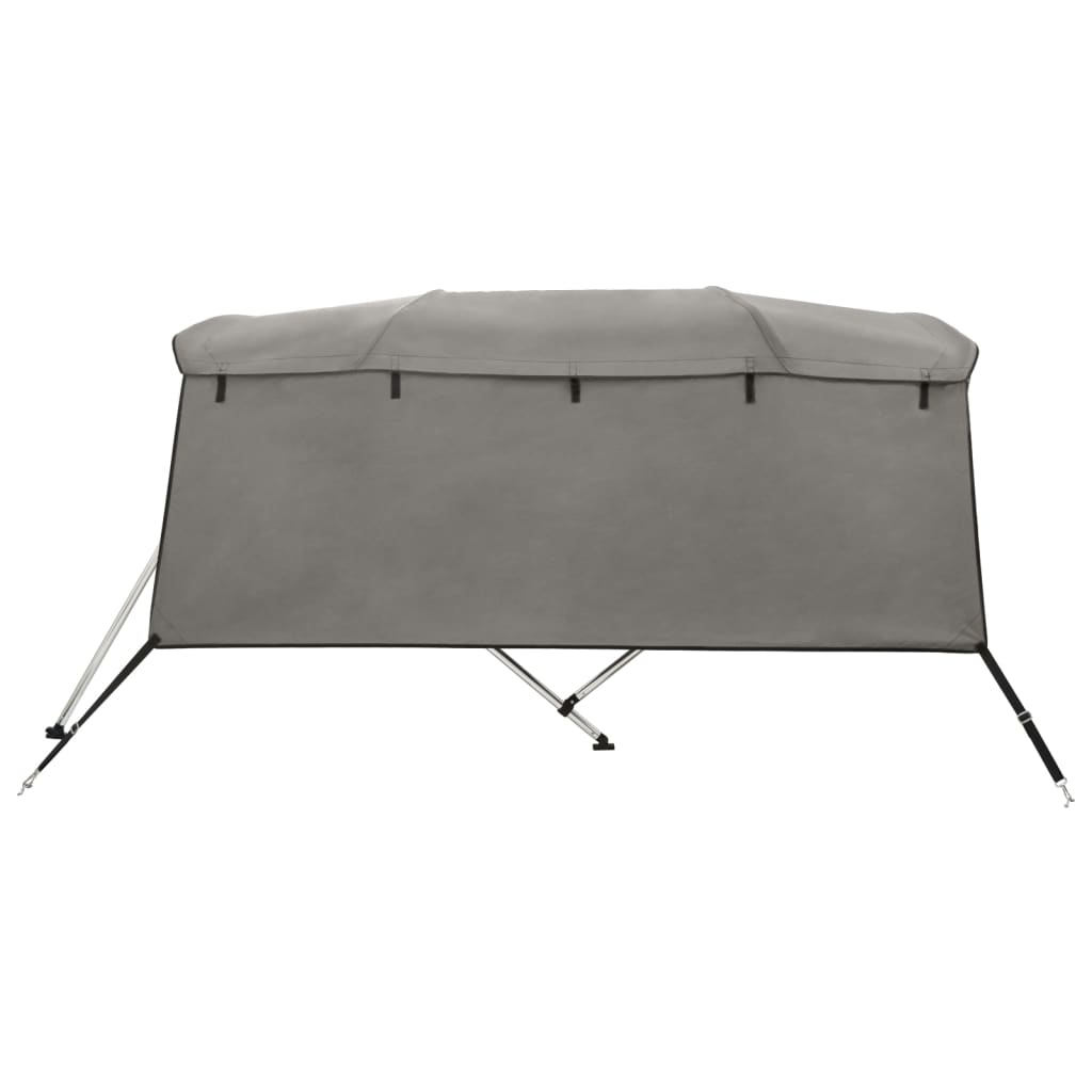 4-bow Bimini Top with Sidewalls 243x(170-182)x137 cm