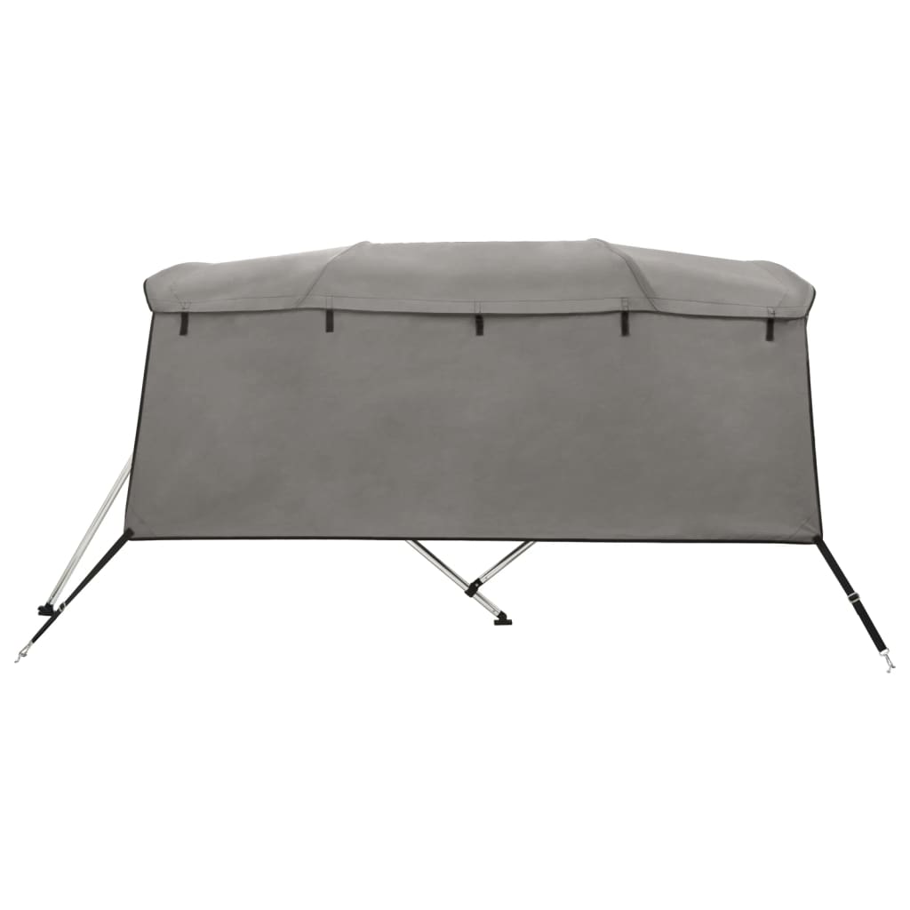 4-bow Bimini Top with Sidewalls 243x(200-213)x137 cm