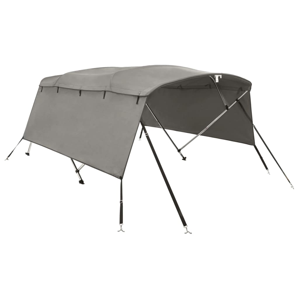 4-bow Bimini Top with Sidewalls 243x(230-244)x137 cm